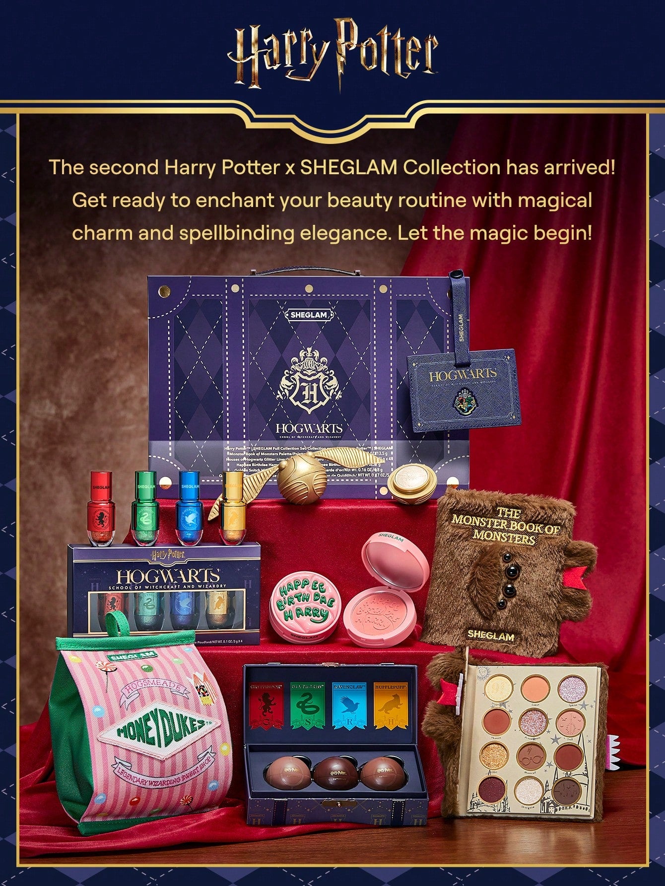 Harry Potter™ X SHEGLAM Full New Collection Set