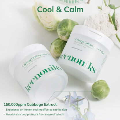 Keenoniks Cabagge Calming Toner Pad