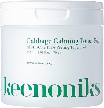 Keenoniks Cabagge Calming Toner Pad