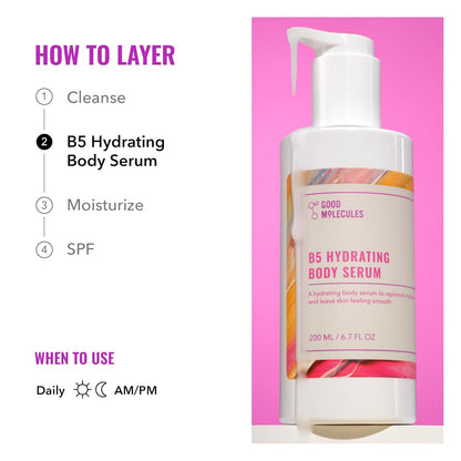 Good Molecules B5 Hydrating Body Serum