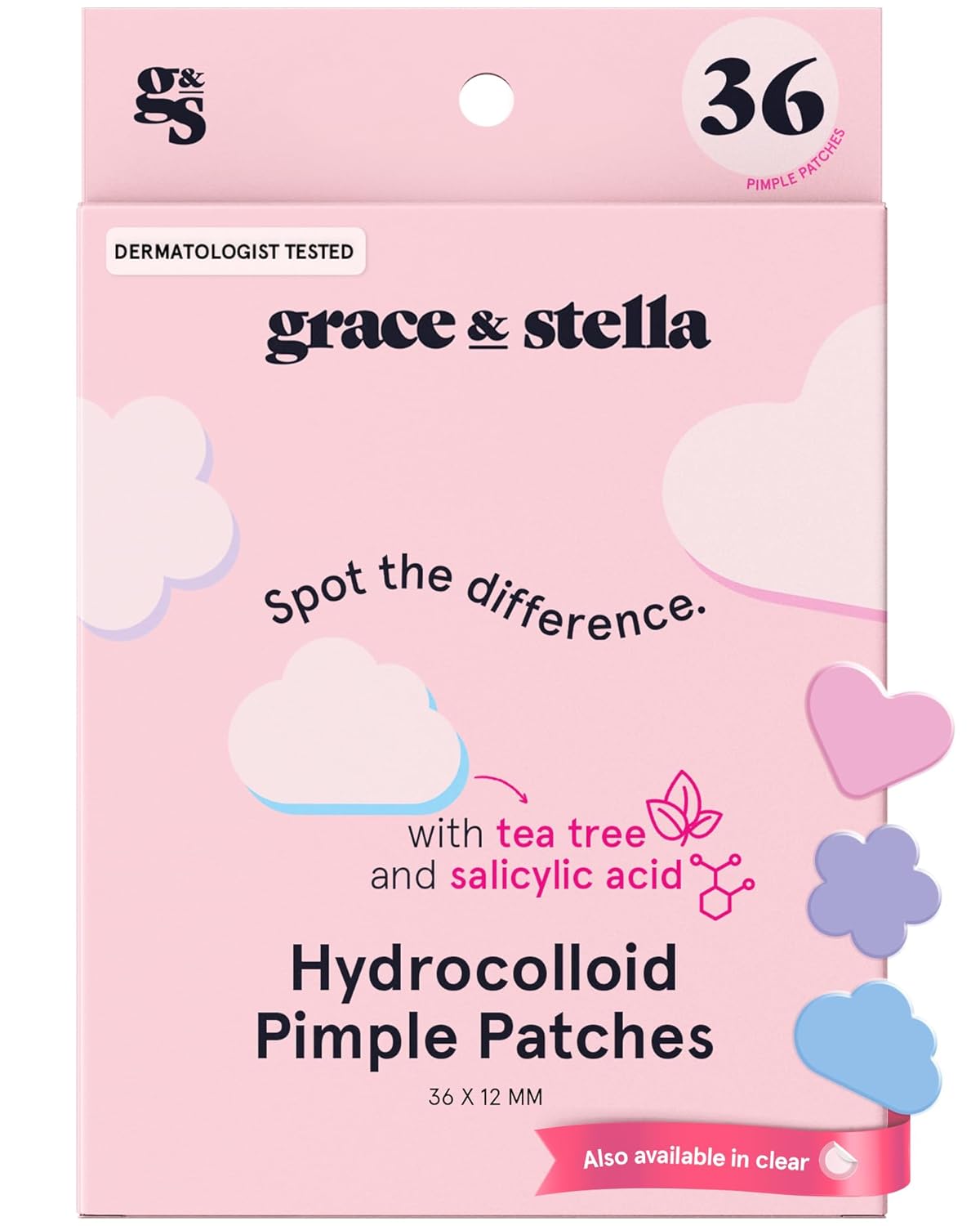 Grace & Stella Hydrocolloid Pimple Patches