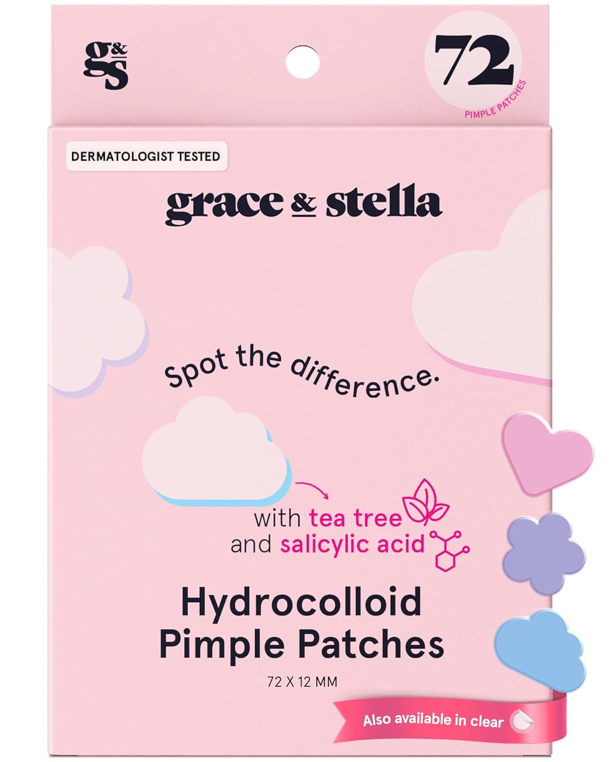 Grace & Stella Hydrocolloid Pimple Patches