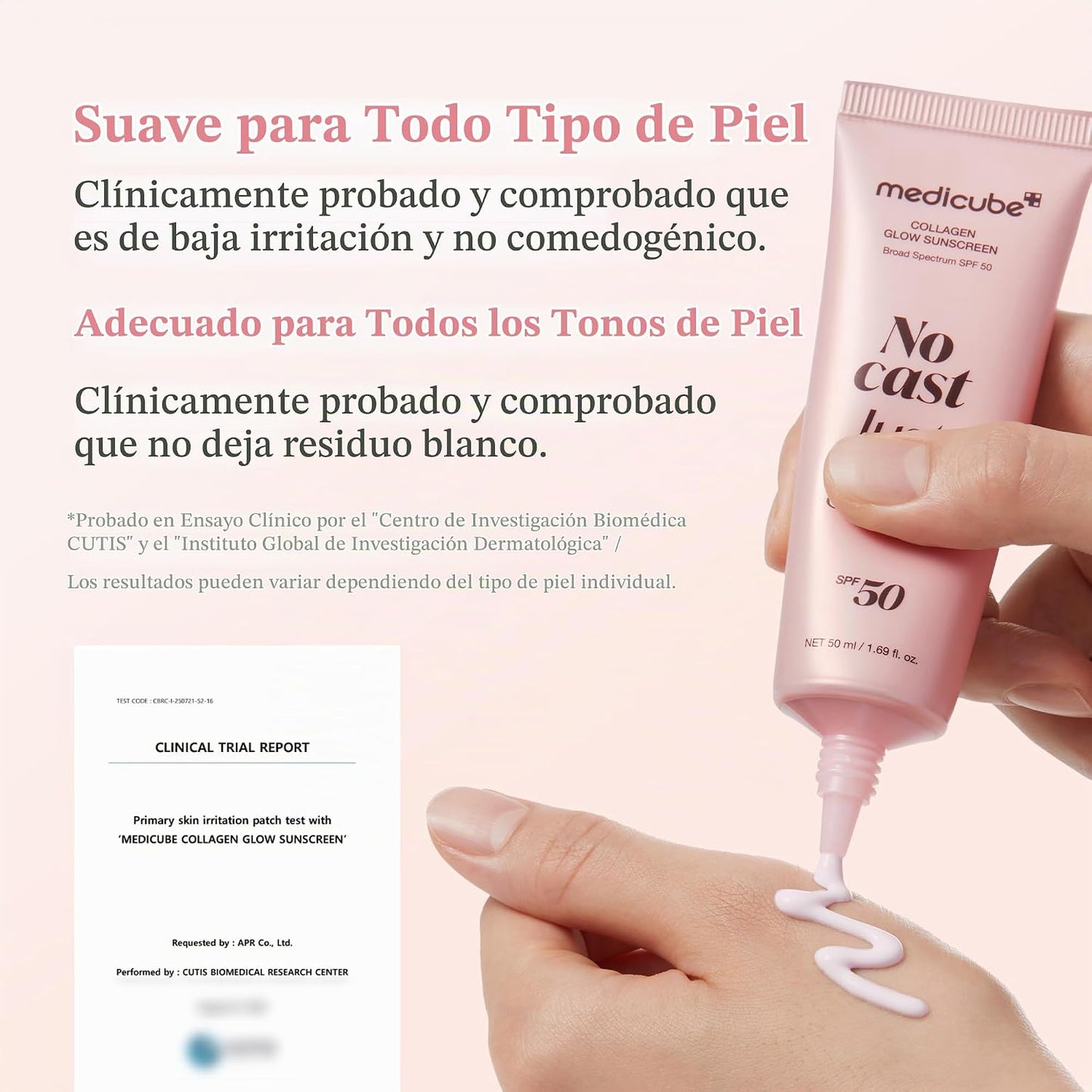 Medicube No Cast Just Glow Collagen Sunscreen