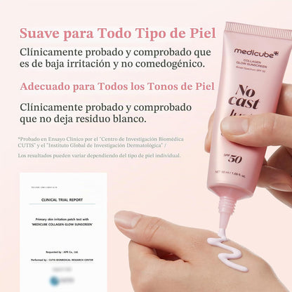 Medicube No Cast Just Glow Collagen Sunscreen