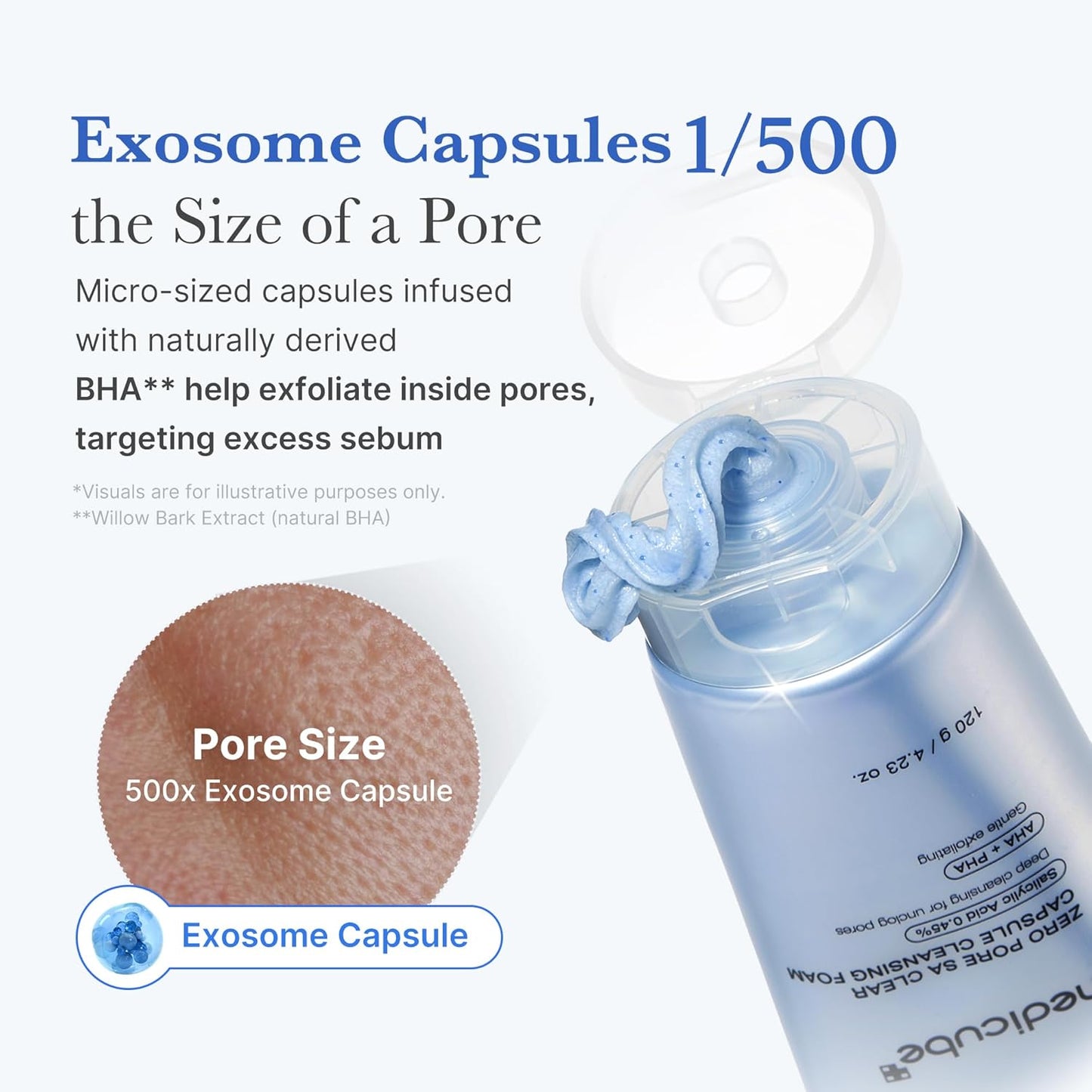 Medicube Zero Pore Clear Capsule Cleansing Foam