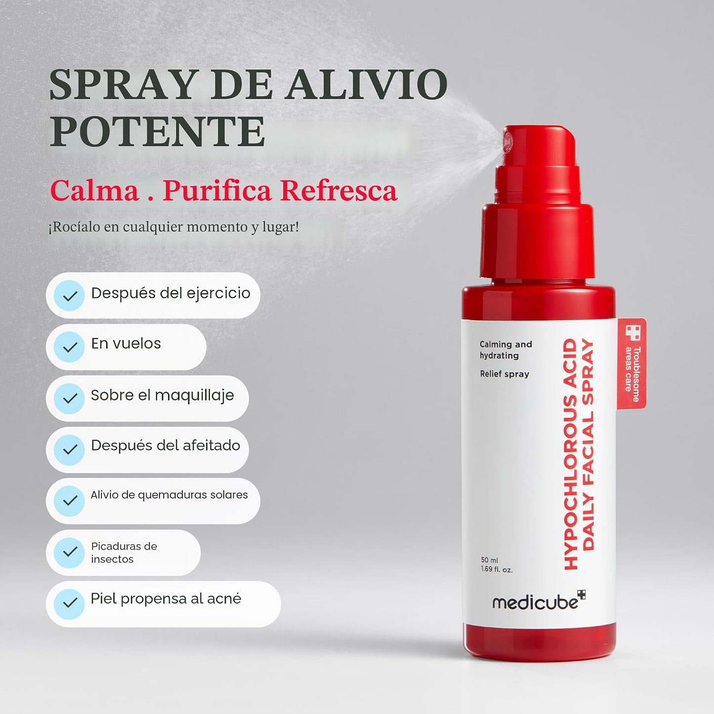 Medicube Hypochlorous Acid Power Soothing Spray