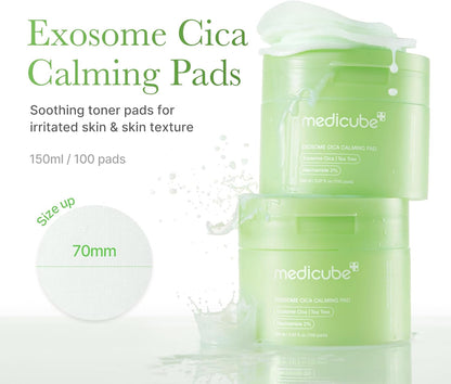 Medicube Exosome Cica Calming Pads