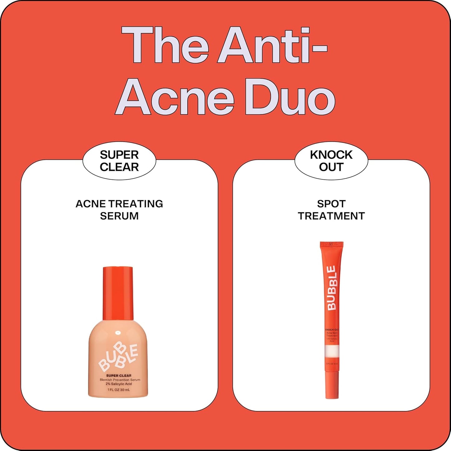 Bubble Skincare Knock Out Acne Spot Treatment