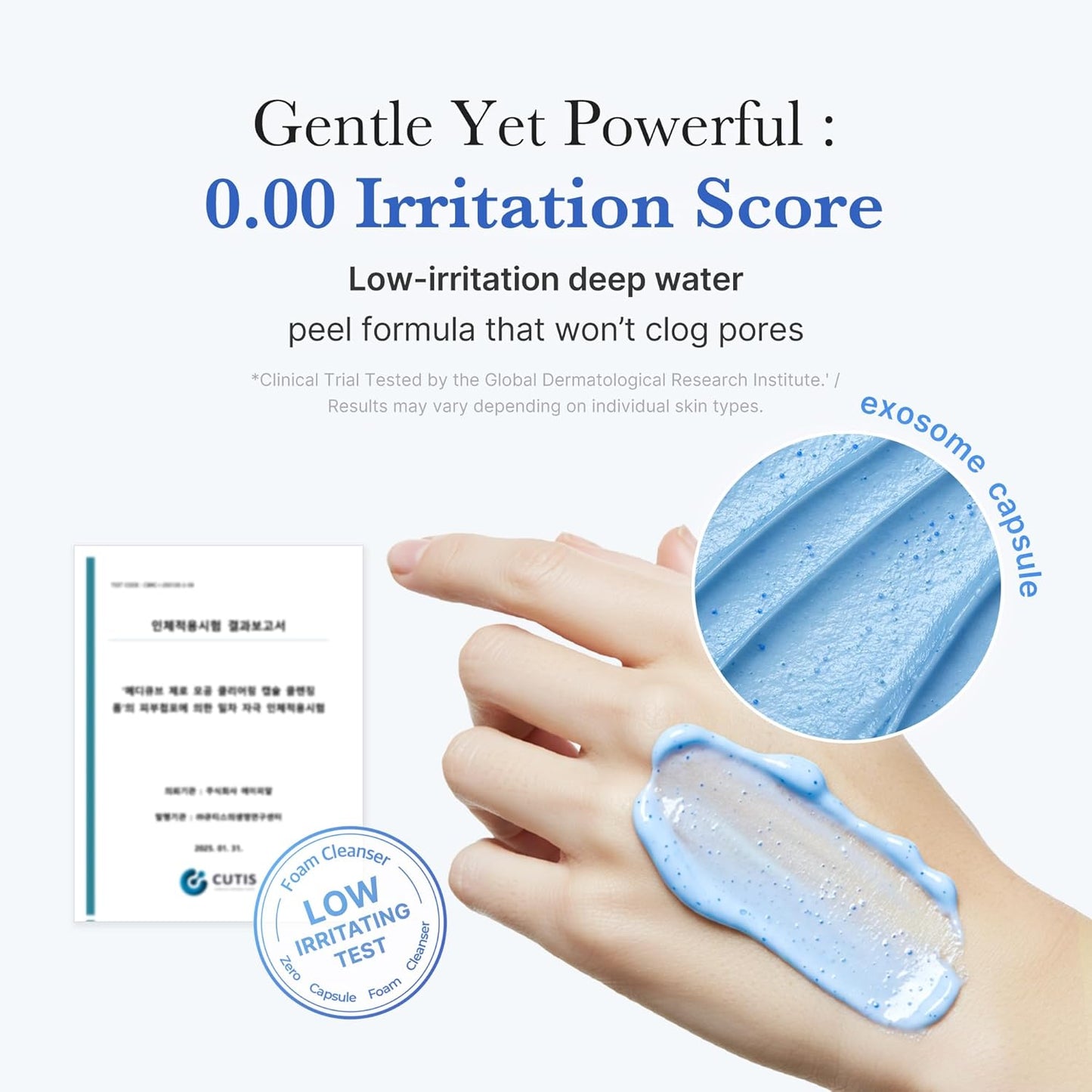 Medicube Zero Pore Clear Capsule Cleansing Foam