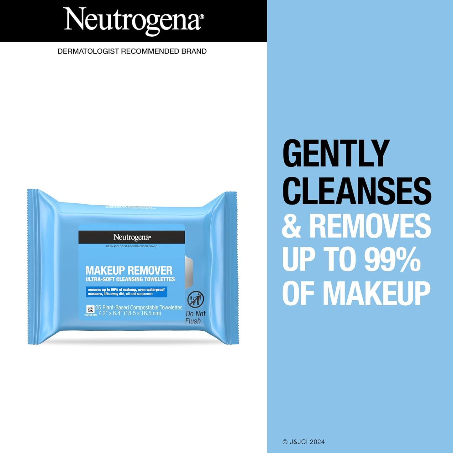 Neutrogena Makeup Remover Ultra Soft Cleansing Towelettes