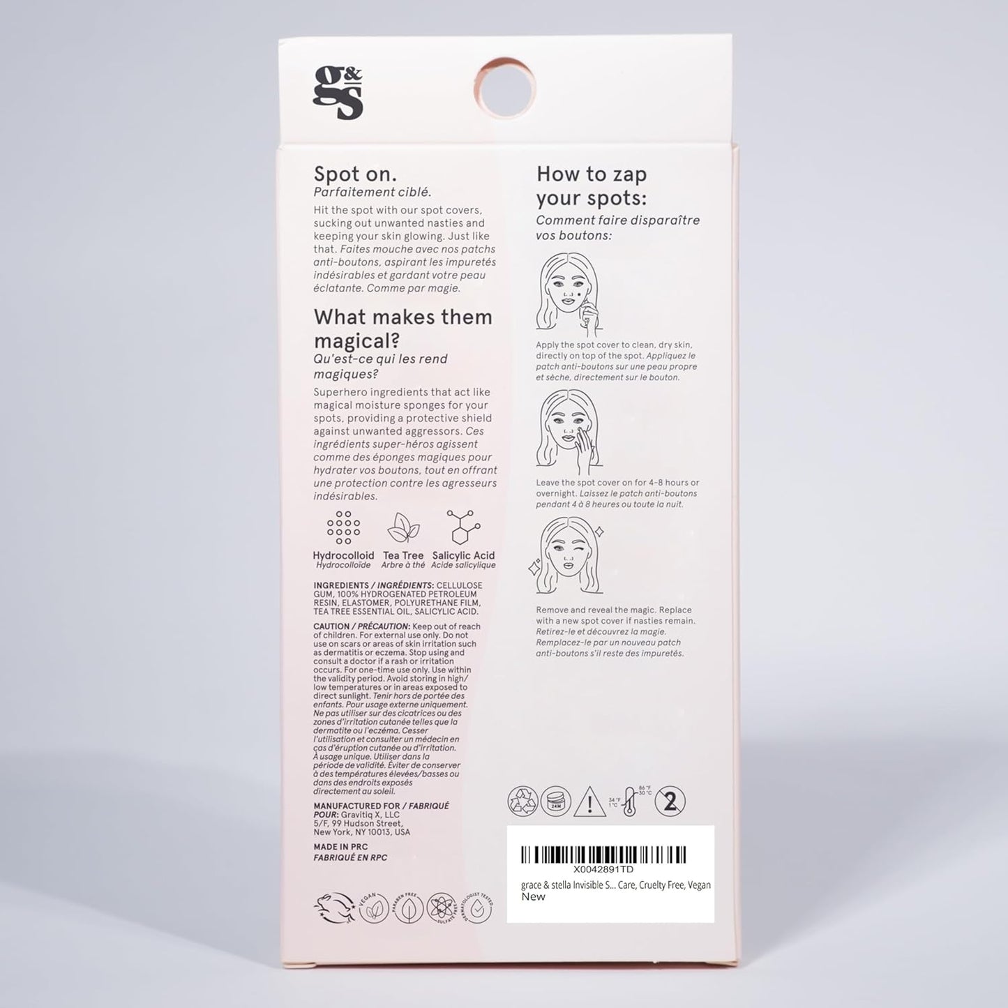 Grace & Stella Hydrocolloid Pimple Patches