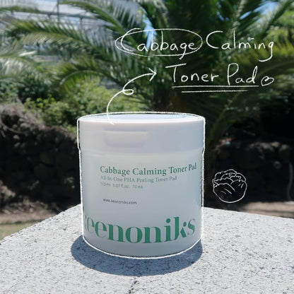 Keenoniks Cabagge Calming Toner Pad