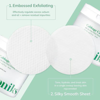 Keenoniks Cabagge Calming Toner Pad