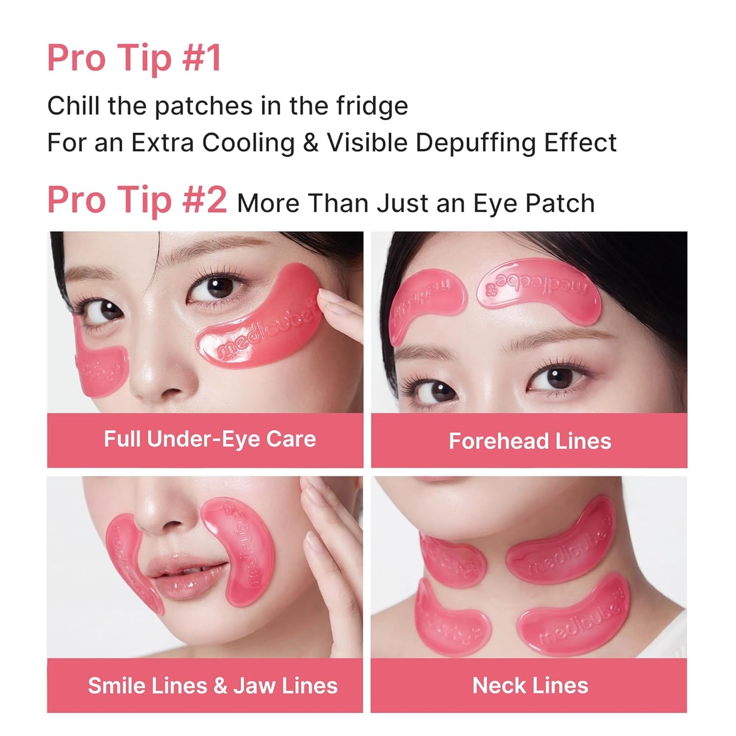 Medicube PDRN Pink Collagen Jelly Eye Mask