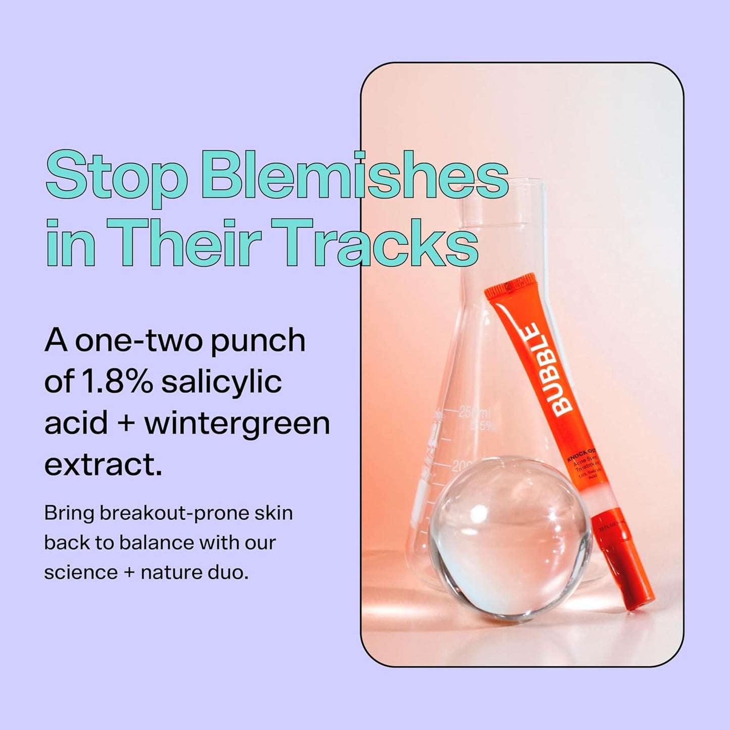 Bubble Skincare Knock Out Acne Spot Treatment