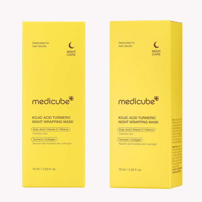Medicube Kojic Acid Turmeric Night Wrapping Mask