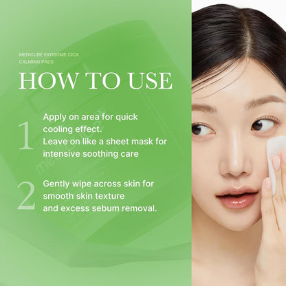 Medicube Exosome Cica Calming Pads