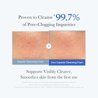 Medicube Zero Pore Clear Capsule Cleansing Foam