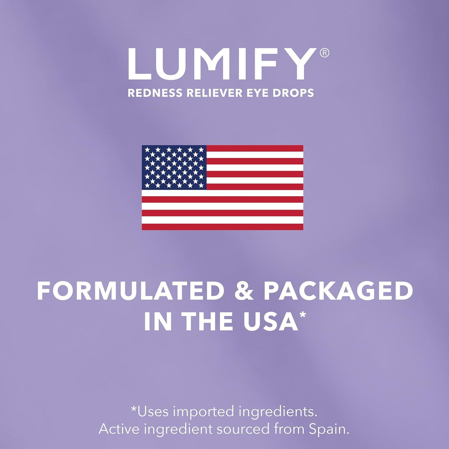 LUMIFY Brimondine Tartrate Ophthalmic Solutions 0.25% Redness Reliever Eye Drops