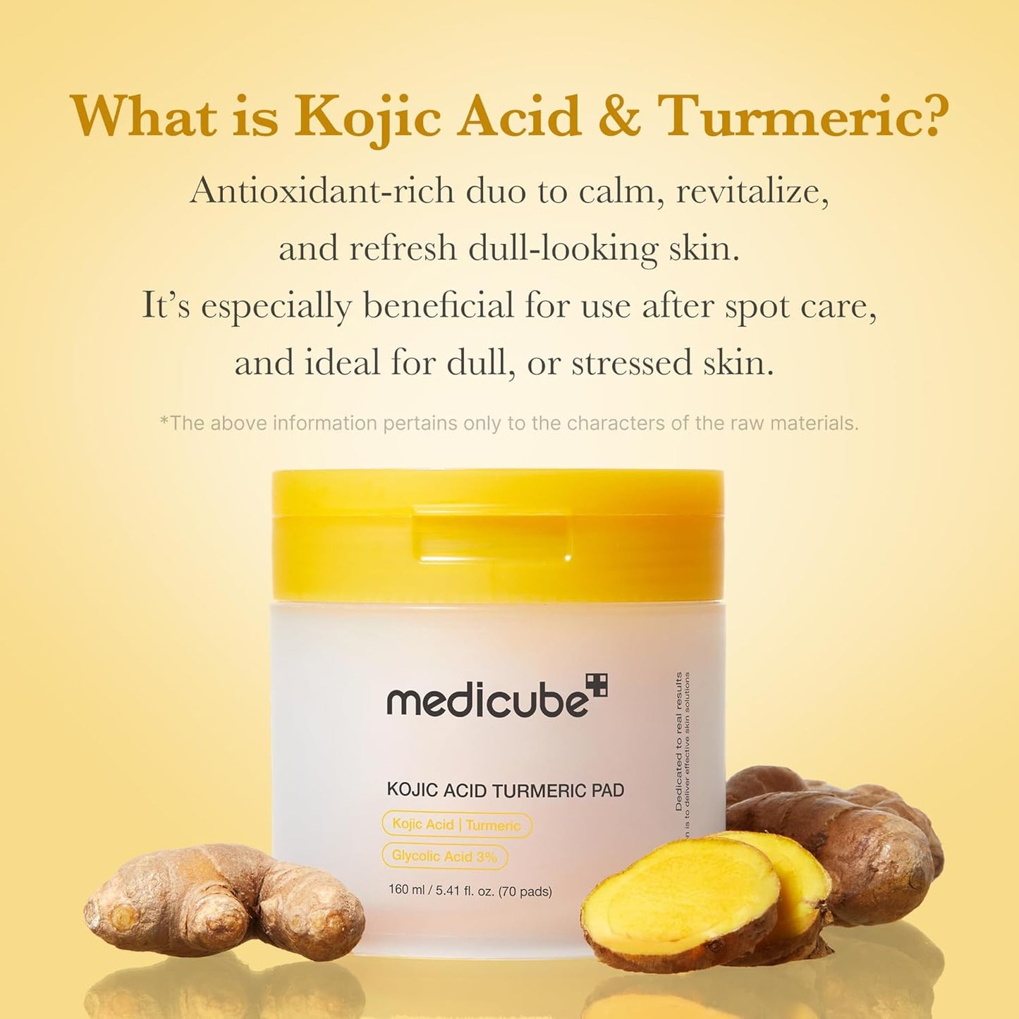 Medicube Kojic Acid Turmeric Pads