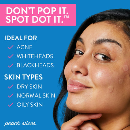 Peach Slices Acne Spot Dots