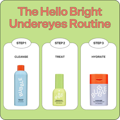 Bubble Skincare Morning Rays Brightening Eye Cream