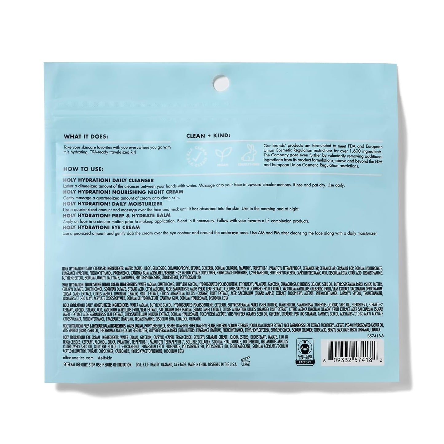 ELF Jet Set Hydration Kit