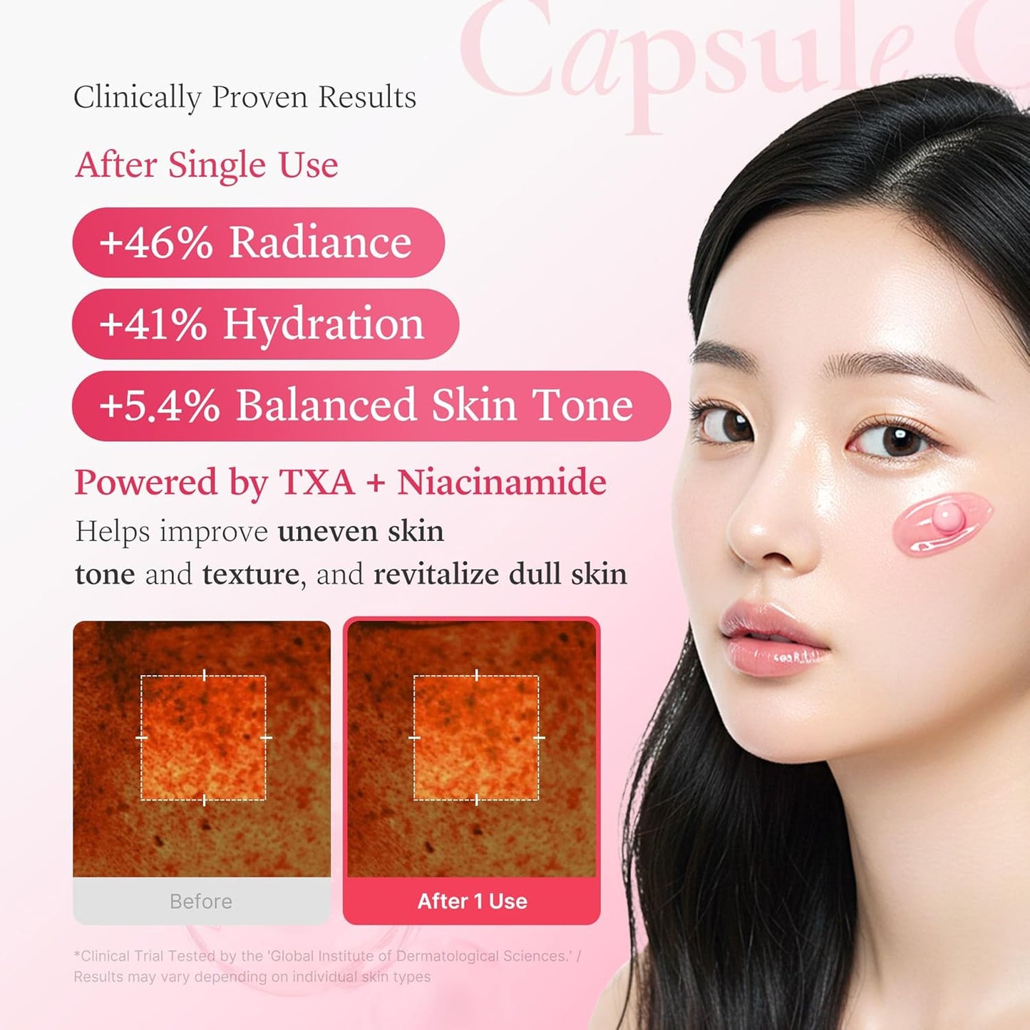 Medicube TXA Niacinamide Capsule Cream + TXA Niacinamide 15% Serum