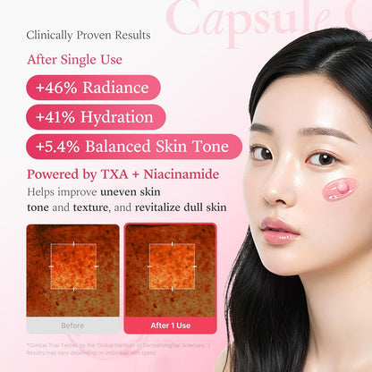 Medicube TXA Niacinamide Capsule Cream + TXA Niacinamide 15% Serum