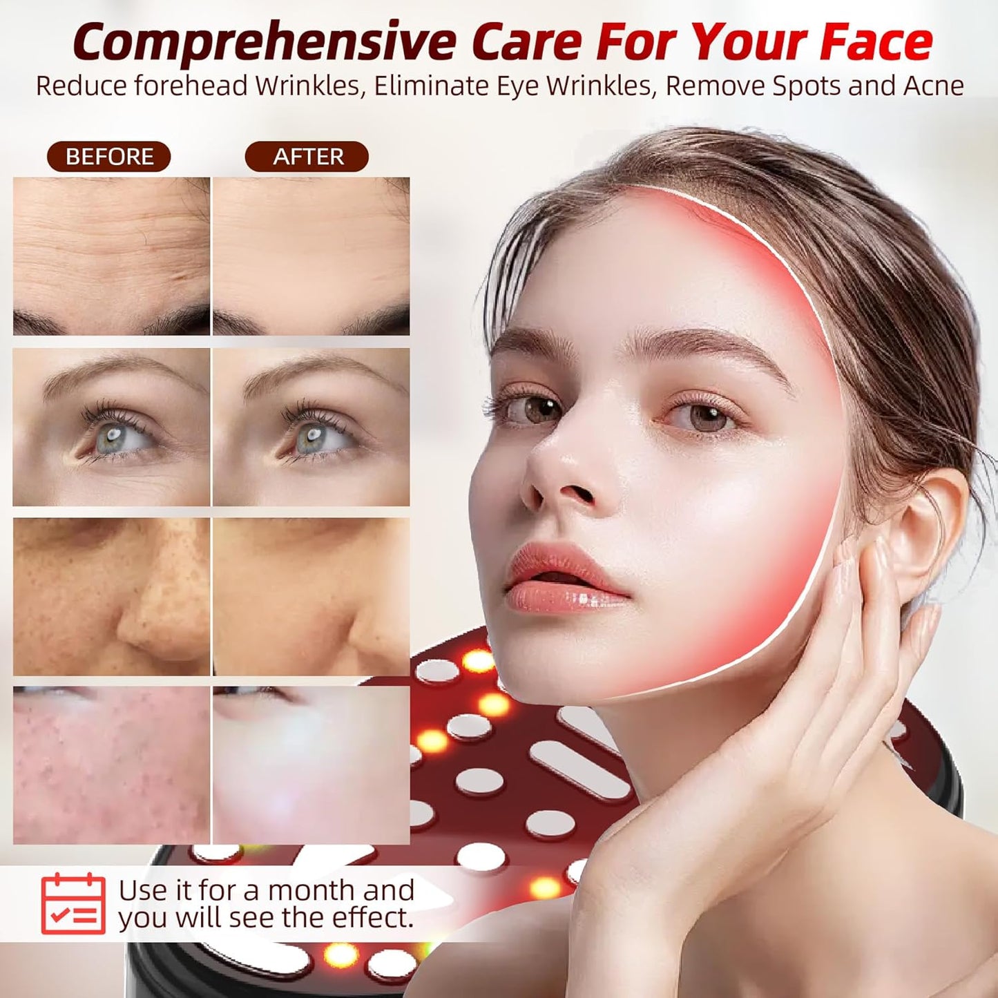 3 in 1 Light Therapy Skin Care for Face