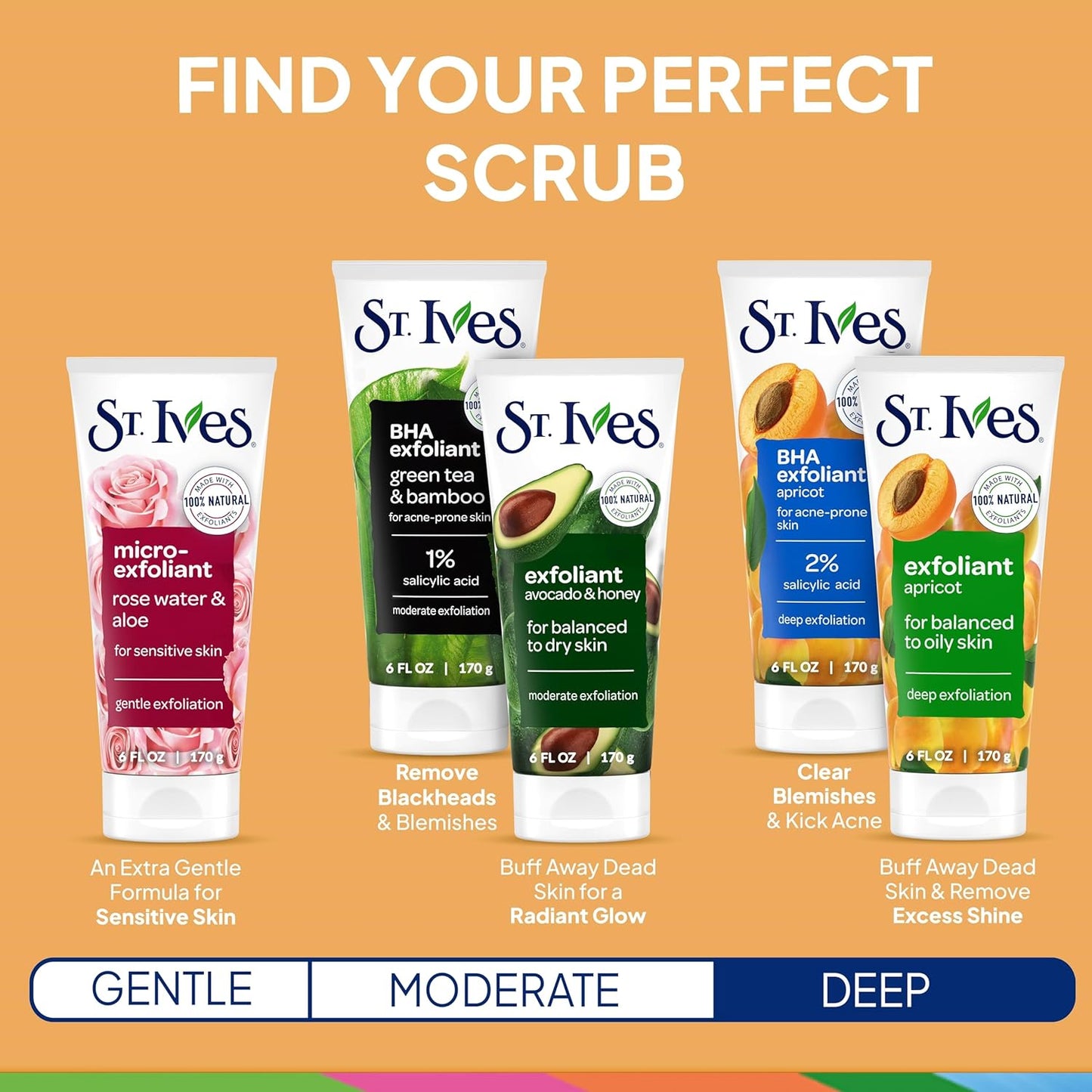 St. Ives Deep Exfoliant for Balanced to Oily Skin