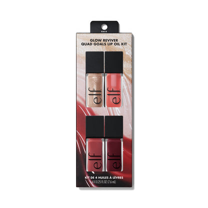 ELF Glow Reviver Quad Goals Lip Oil Kit