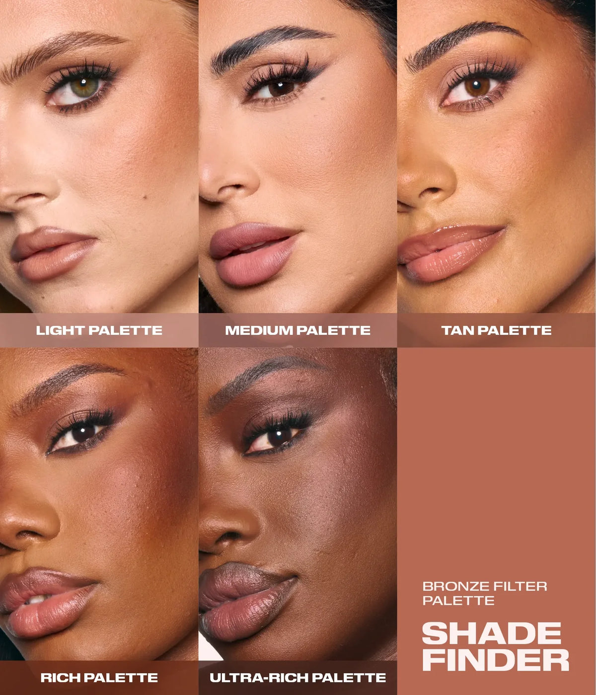 Huda Beauty Bronze Filter Palette