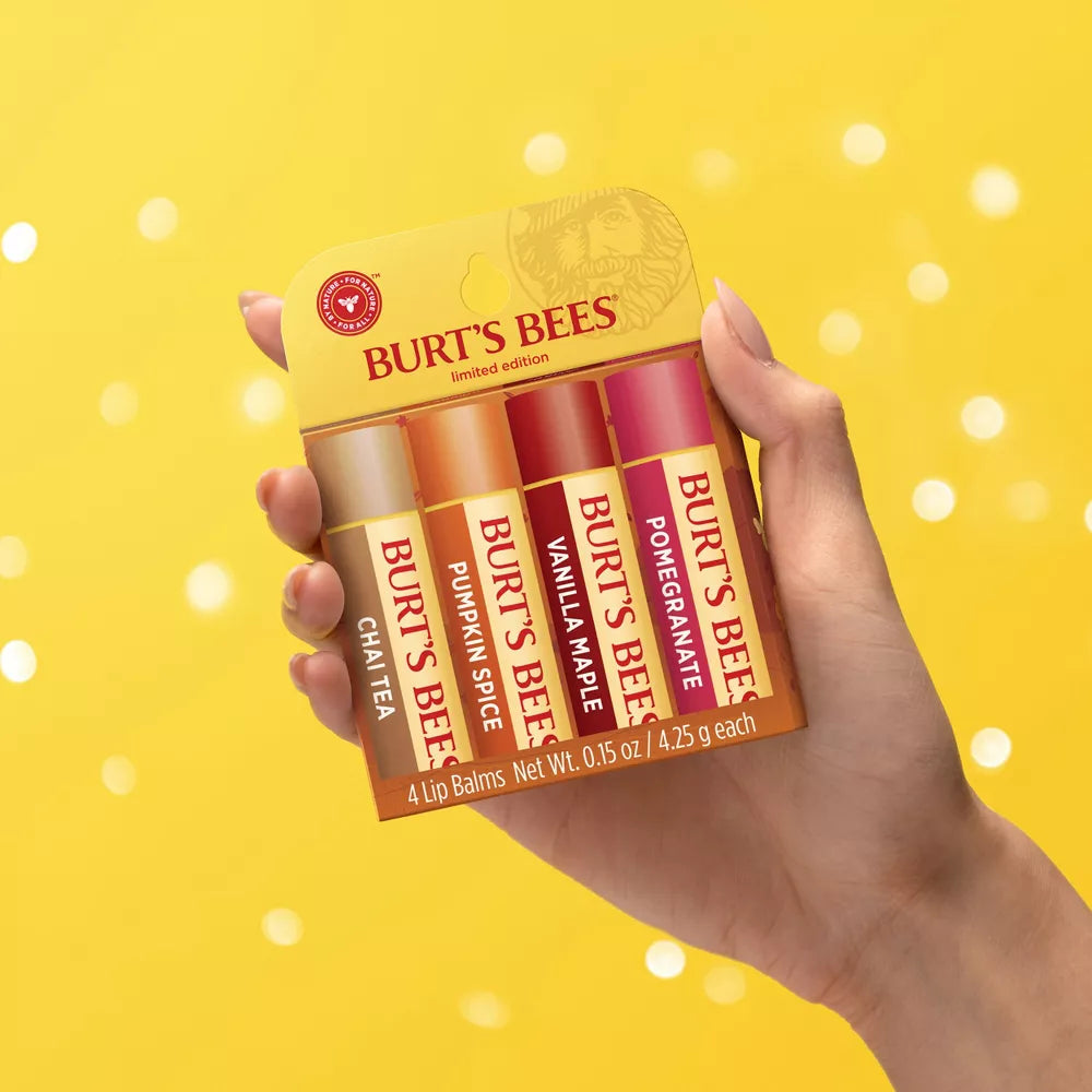 Burt's Bees Fall Lip Balm Gift Set