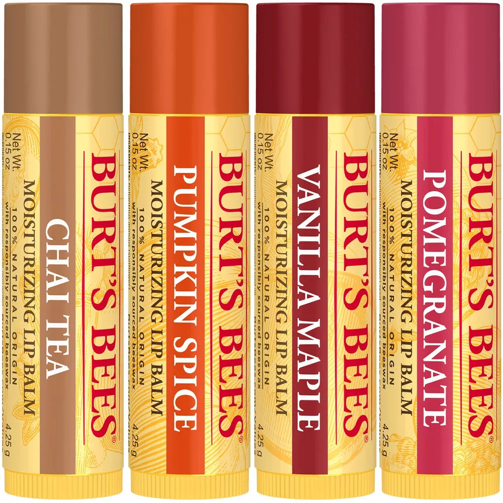 Burt's Bees Fall Lip Balm Gift Set