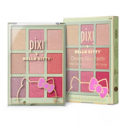 Pixi + Hello Kitty Chrome Glow Palette