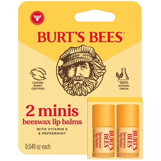 Burts Bees Minis Beeswax Lip Balm