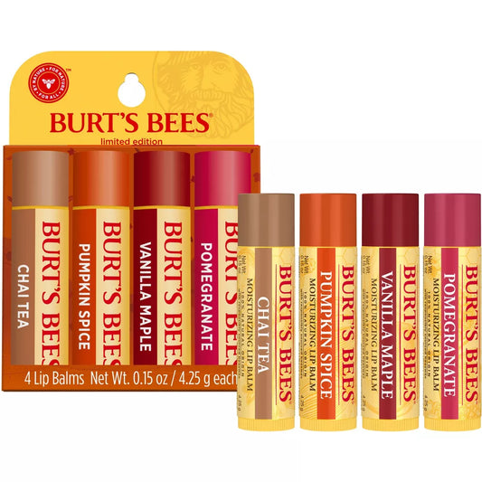 Burt's Bees Fall Lip Balm Gift Set