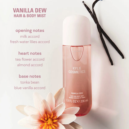 KYLIE COSMETICS Vanilla Dew Hair & Body Mist