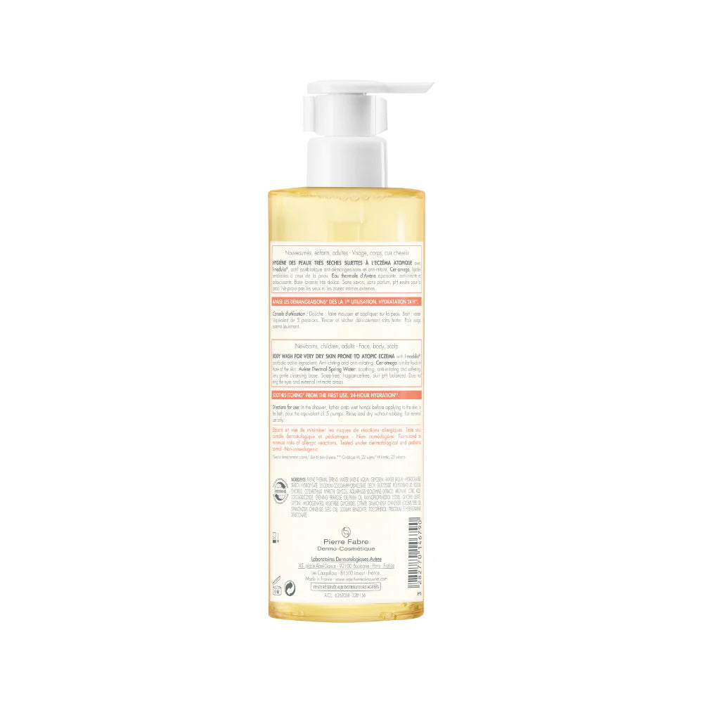 Avene XeraCalm A.D Lipid-Replenishing Cleansing Oil