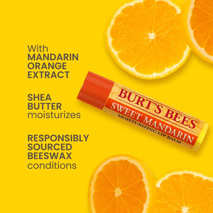 Burt's Bees Freshly Picked Lip Balm 4-Pack
