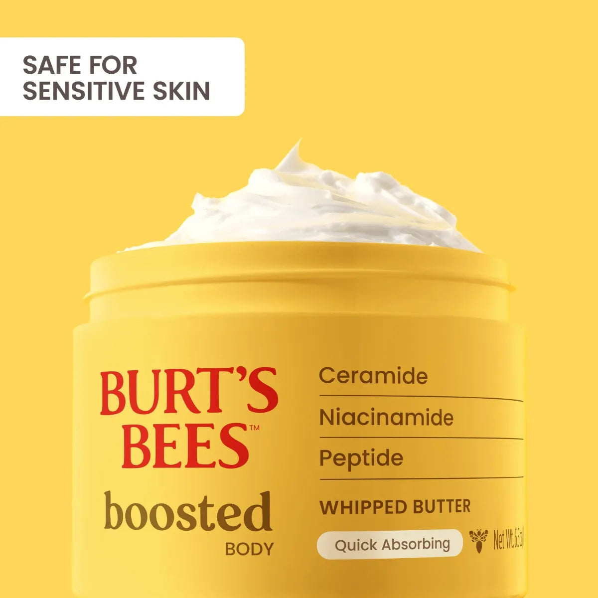 Burt's Bees Boosted Body Whipped Butter
