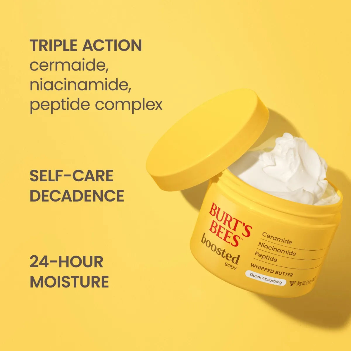 Burt's Bees Boosted Body Whipped Butter