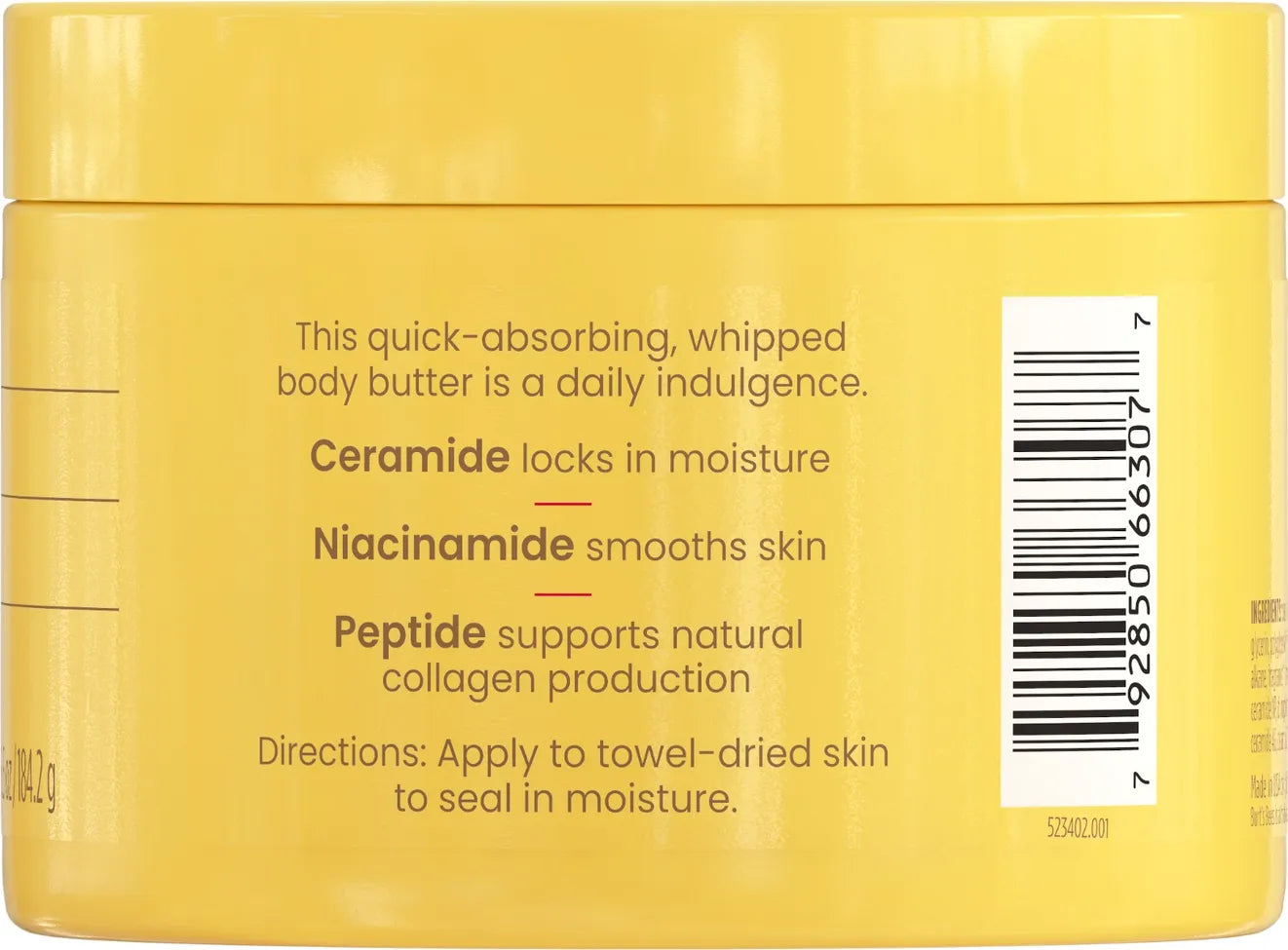 Burt's Bees Boosted Body Whipped Butter