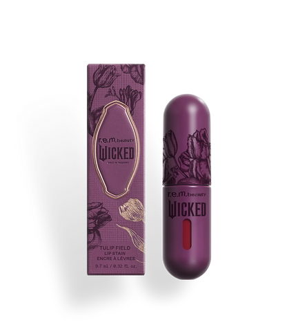 r.e.m. beauty x Wicked: For Good Tulip Field Lip Stain