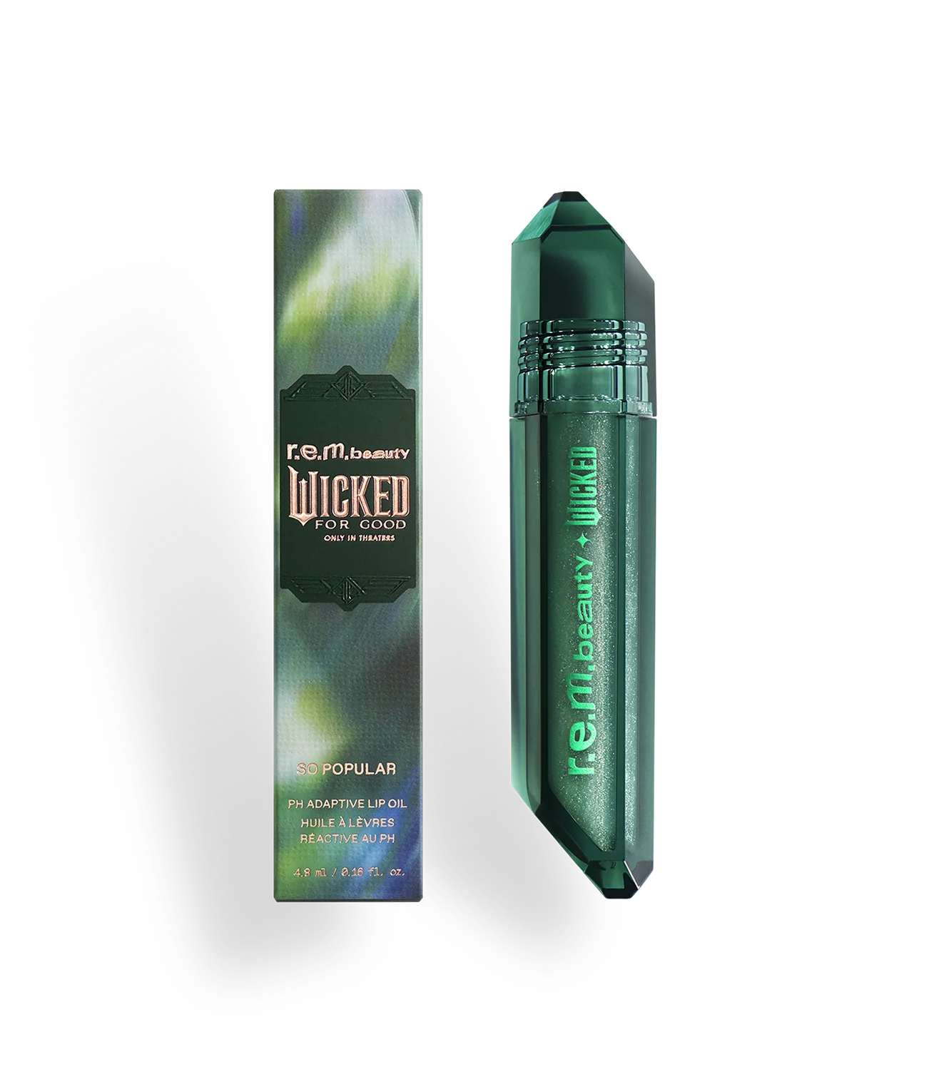 r.e.m. beauty x Wicked: For Good So Popular pH Adaptive Lip Oil