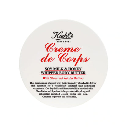 Kiehl's Creme de Corps Soy Milk & Honey Whipped Body Butter