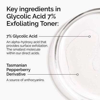 The Ordinary Glycolic Acid 7% Exfoliating and Brightening Daily Toner