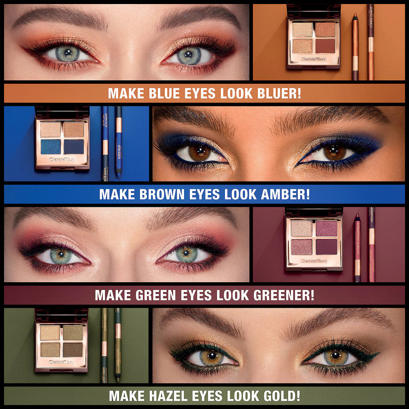 Charlotte Tilbury Matte & Metallic Double Ended Eyeliner - Eye Color Magic Collection