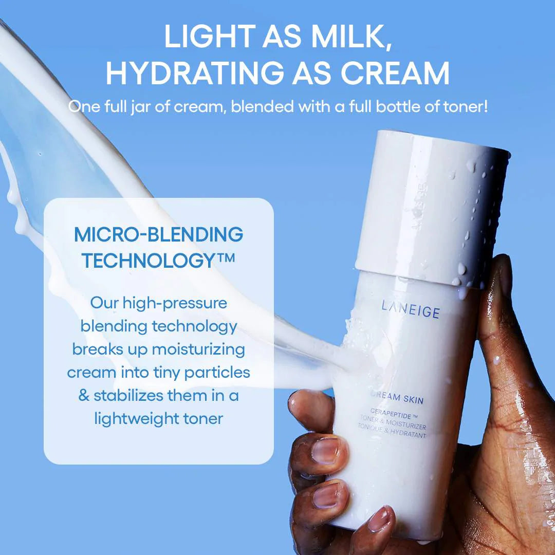 LANEIGE Cream Skin Refillable Toner & Moisturizer